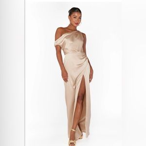 Show me your Mumu - Jodie Dress in Champagne! Size Small